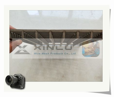 プロフィールのくさびワイヤー スクリーンのパネルはステンレス鋼1.2x2m 3x5mmを溶接した