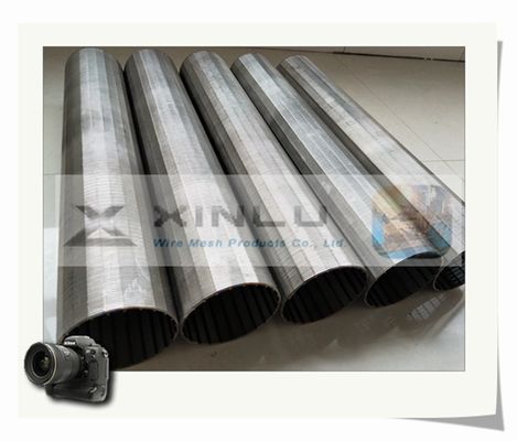 砂制御水十分スクリーンの管5 - 11mmの厚さの反腐食の管