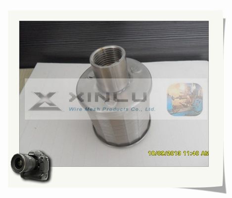 G3/4」耐久の砂フィルター ノズル0.25mmスロット316L水処理フィルター ノズル