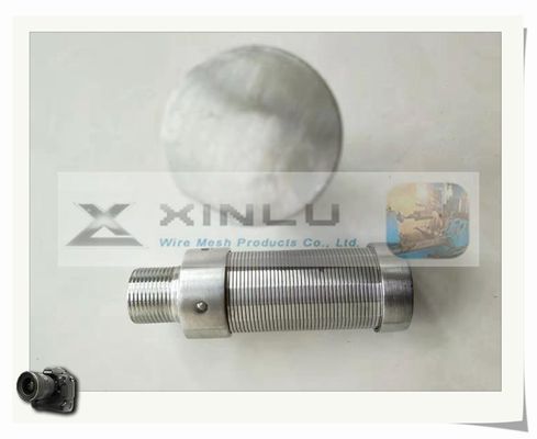 磨く浄水器のノズルSS316L 55mmの長さのくさびワイヤー ノズル