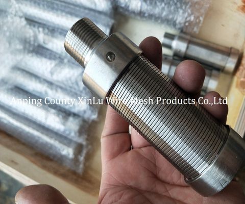 蝋燭のステンレス鋼のろ過材のElectropolished Vワイヤー スクリーン25 - 108mm Dia