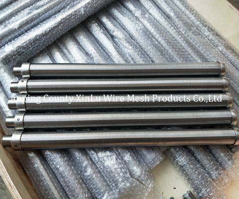 蝋燭のステンレス鋼のろ過材のElectropolished Vワイヤー スクリーン25 - 108mm Dia