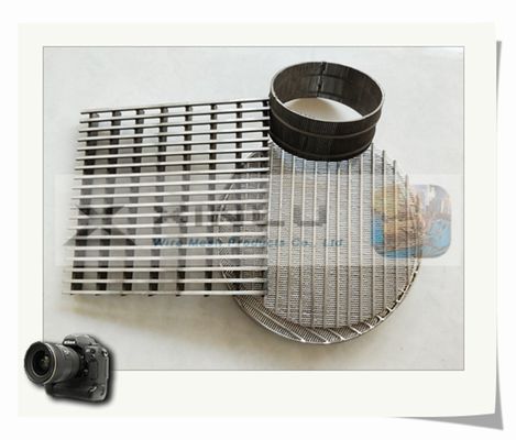 くさびワイヤー100網のフィルタ・ガーゼのステンレス鋼は水処理のためにカスタマイズした