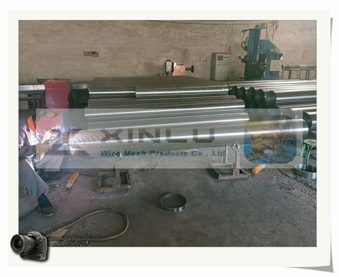ジョンソンのVeeくさびワイヤー スクリーンの管FITO SS304 SS316の容易なクリーニング