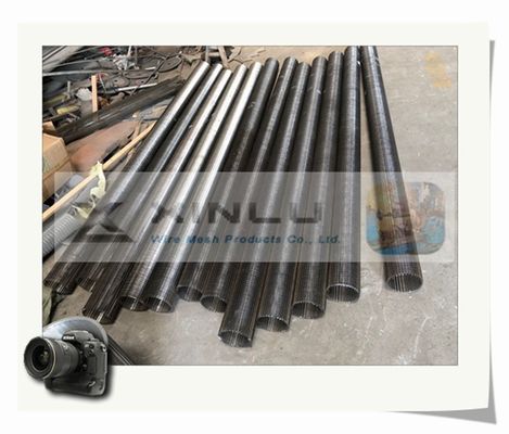 砂制御水十分スクリーンの管5 - 11mmの厚さの反腐食の管
