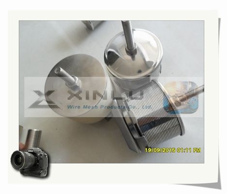 単一の流れの水処理フィルター ノズルDN 82mmのSS321こし器のノズル