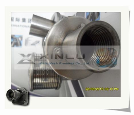 くさびワイヤー スクリーンの水処理フィルター ノズル148mm SS316L BSPTの女性は通った