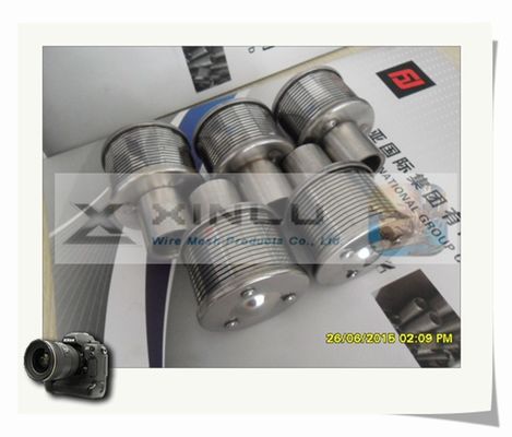 ステンレス鋼の浄水器は包まれたM24を通した1トンの流動度にノズルを通して出す
