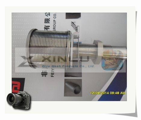 長い首のくさびワイヤーはDN 53mmをノズルを通して出す砂フィルターが0.2mmスロットをノズルを通して出す