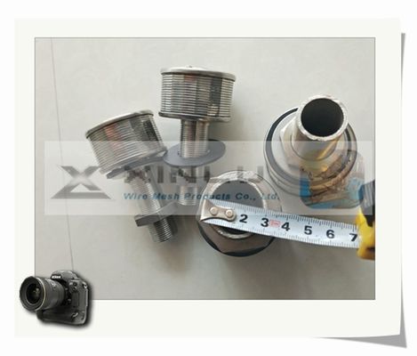 ステンレス鋼の浄水器は包まれたM24を通した1トンの流動度にノズルを通して出す