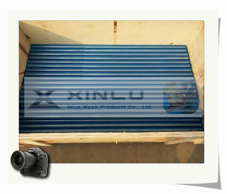 ステンレス鋼のくさびワイヤー スクリーンの管100mm ODの廃水の管6mの長さ