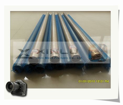 三角形の金網はシャープLCG AISI 304ワイヤー覆いの管を配管しない