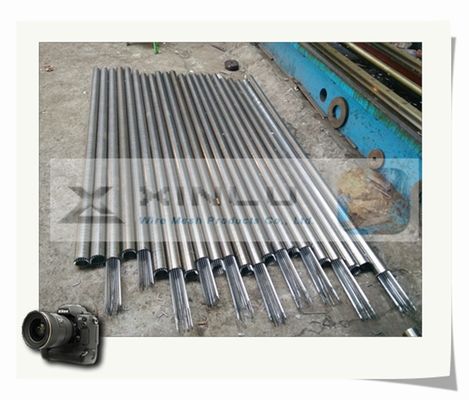 フィルター水十分スクリーンの管ワイヤーはSS304L Vの形のこし器の管を包んだ