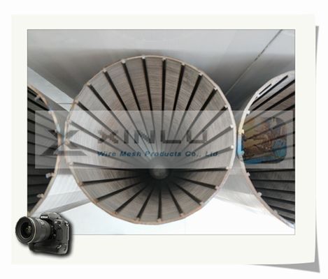 くさびワイヤー水非排水のために詰る十分スクリーンの管114mmの直径
