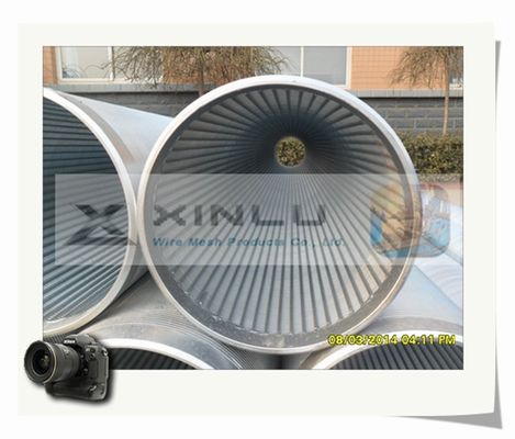明るい電流を通されたワイヤー鋭い深い井戸フィルター低炭素鋼鉄管を配管する無しため