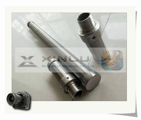 38mmの直径316Lのステンレス鋼 ワイヤー スクリーン0.15mmスロットG3/4&quot;通る男性