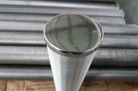 耐熱性ワイヤーによって包まれるスクリーンSS304 100mm - 6000mmの長さの井戸水の供給管