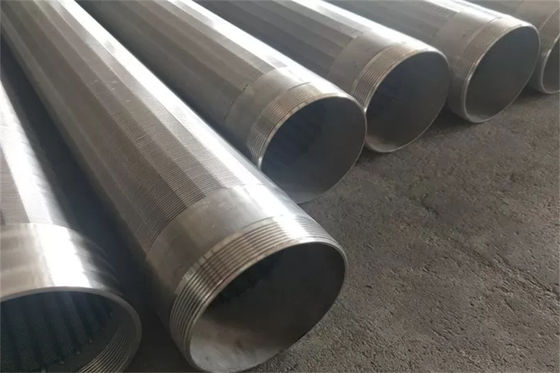 耐熱性ワイヤーによって包まれるスクリーンSS304 100mm - 6000mmの長さの井戸水の供給管