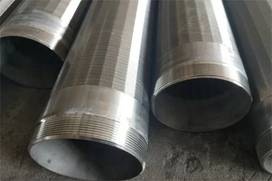 通されたワイヤーによって包まれるスクリーンは抵抗力があるElectropolishedのステンレス鋼の管錆つく