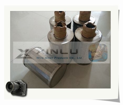SS304浄水器はO.D 57mmのこし器のくさびワイヤー ノズルをノズルを通して出す