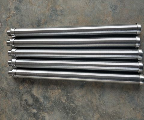 89mm SSのこし器フィルターは連続的なスロット十分スクリーンをカスタマイズした
