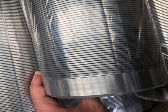 205 ステンレス スチール 6-5/8 " Vee ワイヤー フィルター スクリーン ジョンソン タイプ 水井のための連続スロット