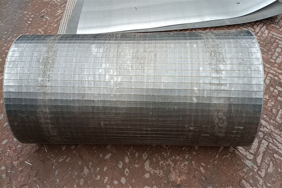 強い構造角フィルター管SS304のこし器のくさびワイヤー スクリーンの管