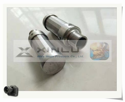 磨く浄水器のノズルSS316L 55mmの長さのくさびワイヤー ノズル