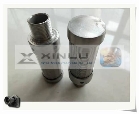 磨く浄水器のノズルSS316L 55mmの長さのくさびワイヤー ノズル