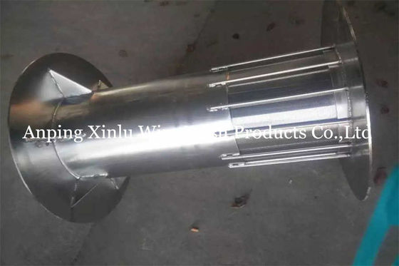 280mmの長さ回転式スクリーンのドラムによって包まれるくさびワイヤー シリンダー0.4mmスロット