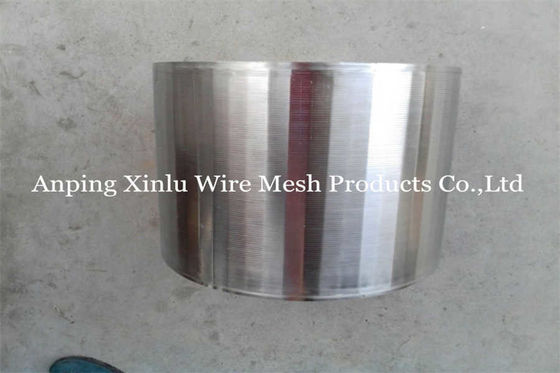 OEM Vワイヤー回転式ドラム スクリーンの管Flangの200ミクロン スロット620 x 600mm