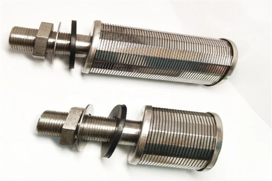 Hastelloy 0.25mm連続的なスロット砂フィルター ノズルFOTI水フィルタ・ガーゼ