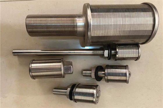 Hastelloy 0.25mm連続的なスロット砂フィルター ノズルFOTI水フィルタ・ガーゼ